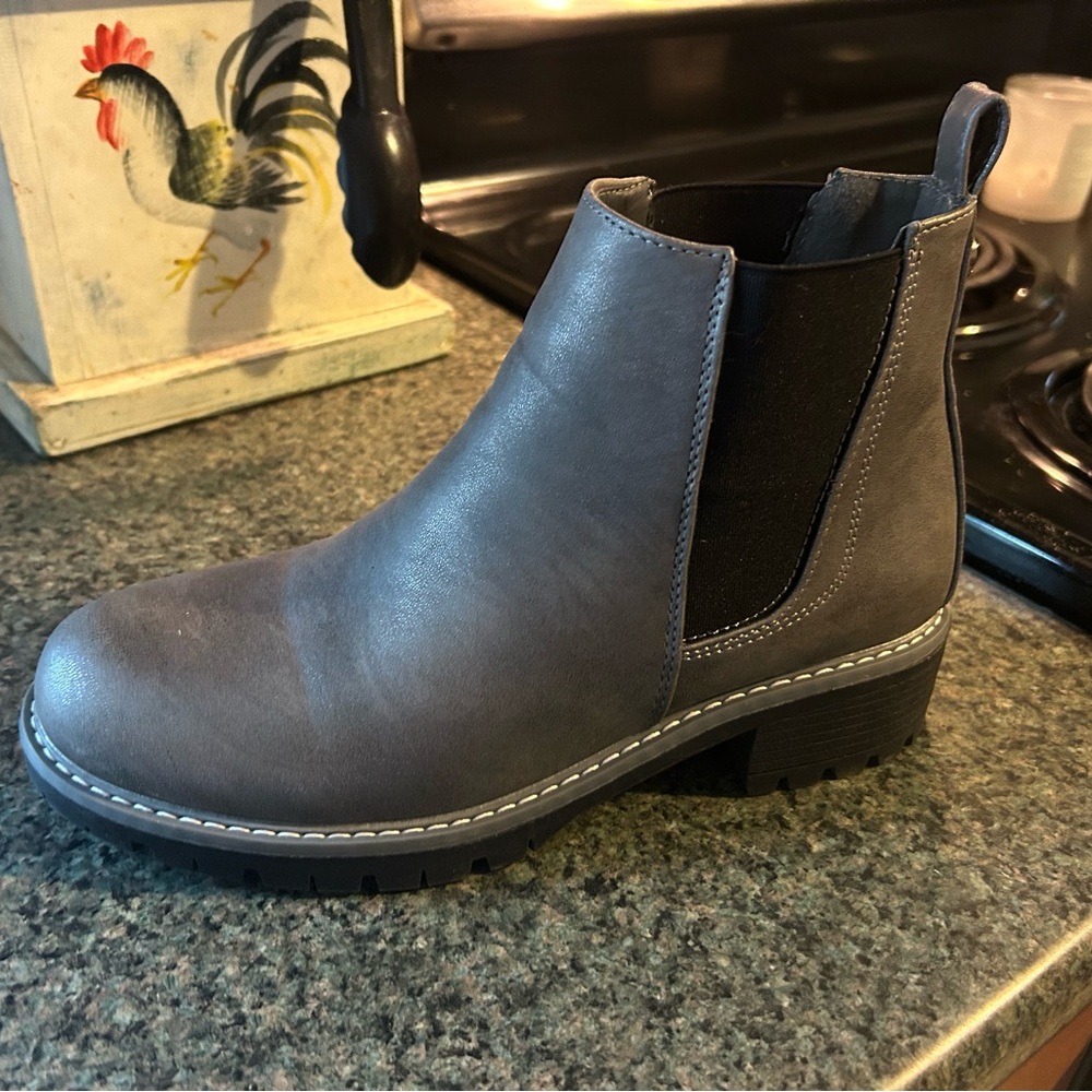 Gray Ankle Boots for Women